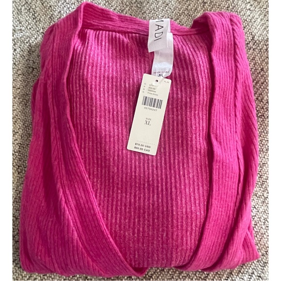 Anthropologie Amadi Rocio Surplice Wrap Top NWT SZ XL - Picture 11 of 14